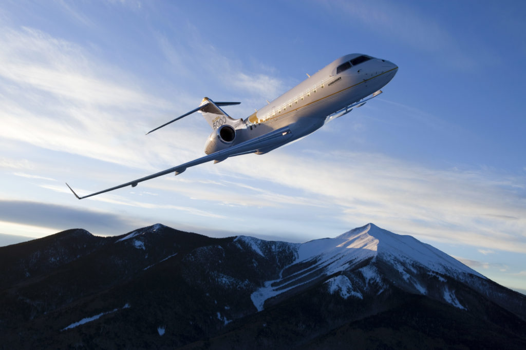 David Coleal, Bombardier president, said that customers who purchased the Global 5500 with the original range will not be charged if they choose to increase it through the company. Bombarder Photo