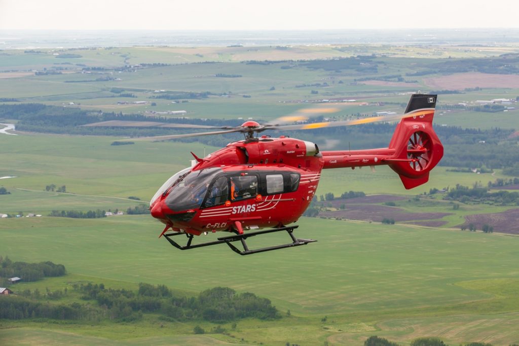 The HCare contract will cover STARS' new fleet of Airbus H145 helicopters - six of which are still to be delivered over the next two years. STARS/Lyle Aspinall Photo