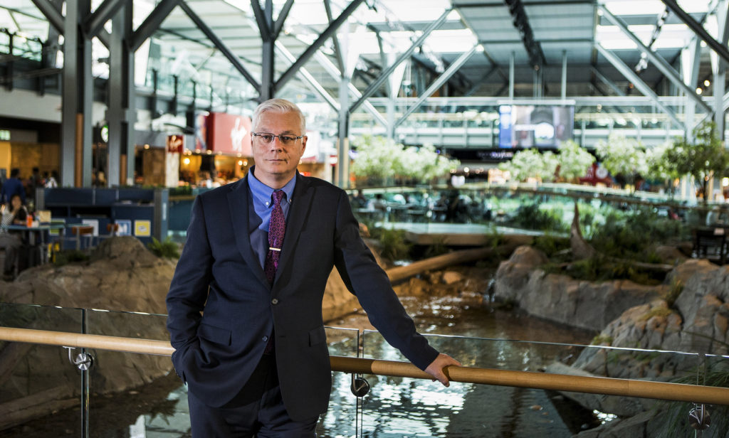 Richmond had been with the YVR family for more than 20 years before announcing his retirement. Vancouver Airport Authority Photo