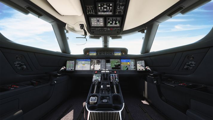 Unlike a passive system, active inceptors, which are part of the controls pilots use to fly an aircraft, have electronically controlled actuators that send tactile feedback to the pilot through the stick. BAE Systems Image
