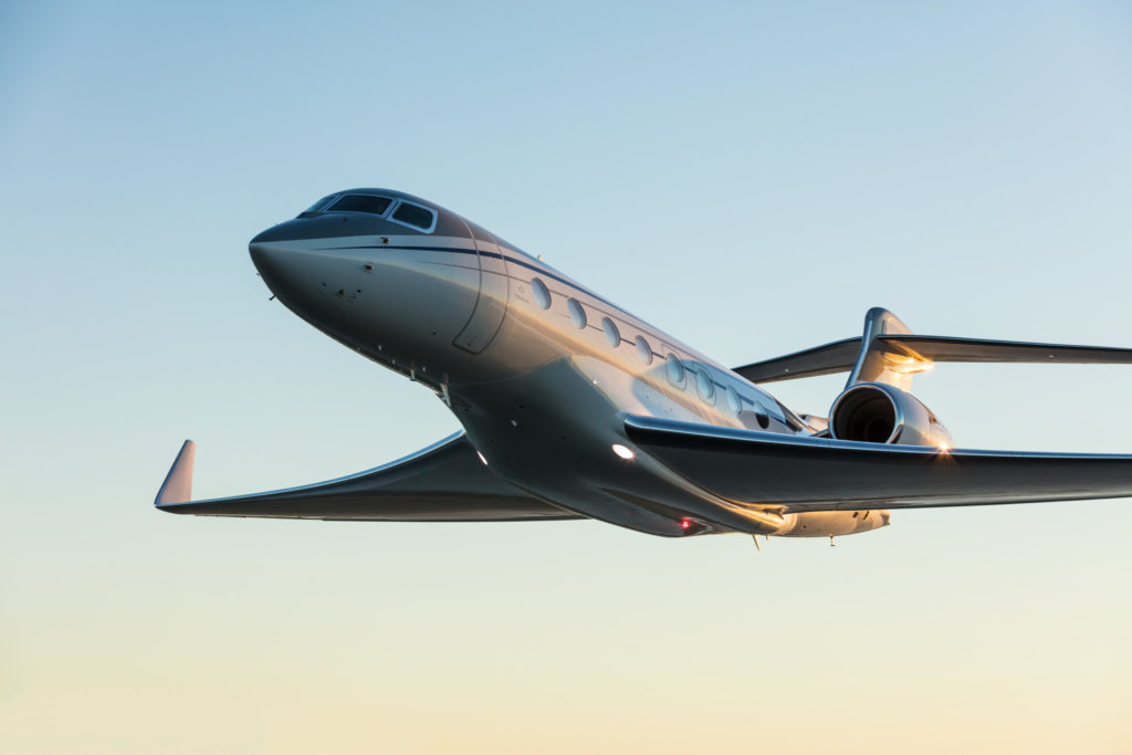 The G650 can fly up to 7,000 nautical miles at Mch 0.85 and 6,000 nautical miles when flying at a high-speed cruise of Mach 0.90. Gulfstream Photo