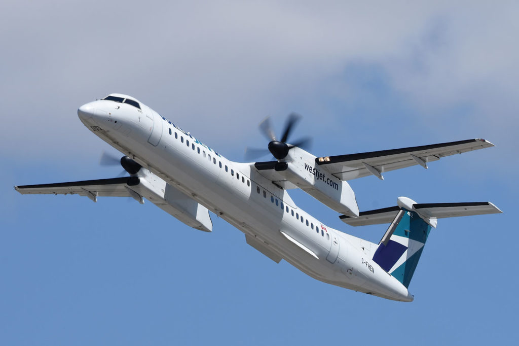 In 2012, WestJet Airlines Ltd. chose the Bombardier Q400 for its regional Encore service. Bombardier produced the Q400 from 1997 until it sold the program to Longview Aviation Capital in mid-2019. The aircraft is now called the Dash 8-400 under the De Havilland Aircraft of Canada banner. Eric Dumigan Photo
