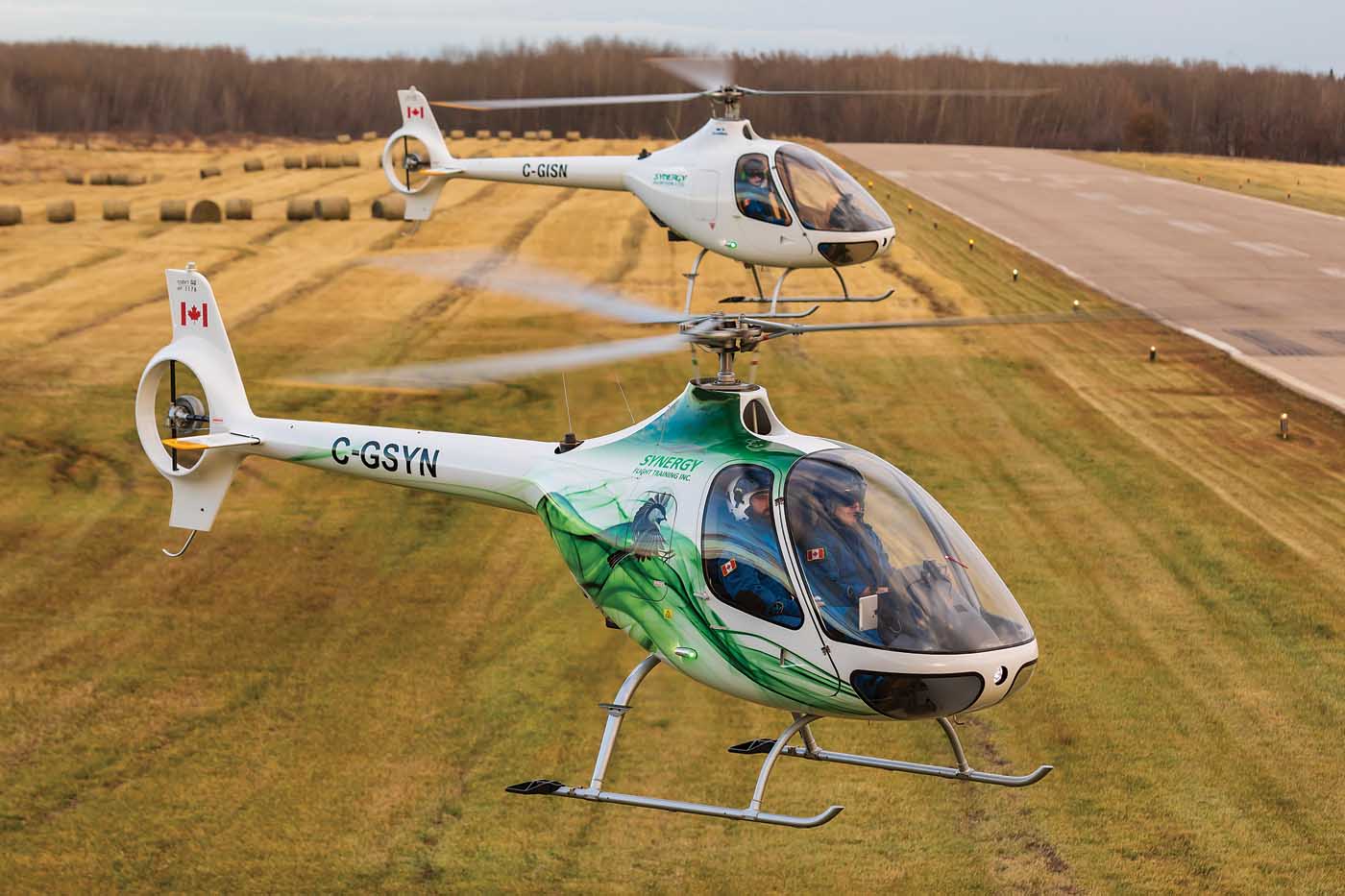 Synergy now has three Cabri G2s in its fleet. Two have already recorded over 1,000 flight hours, while the third has more than 500. Heath Moffatt Photo
