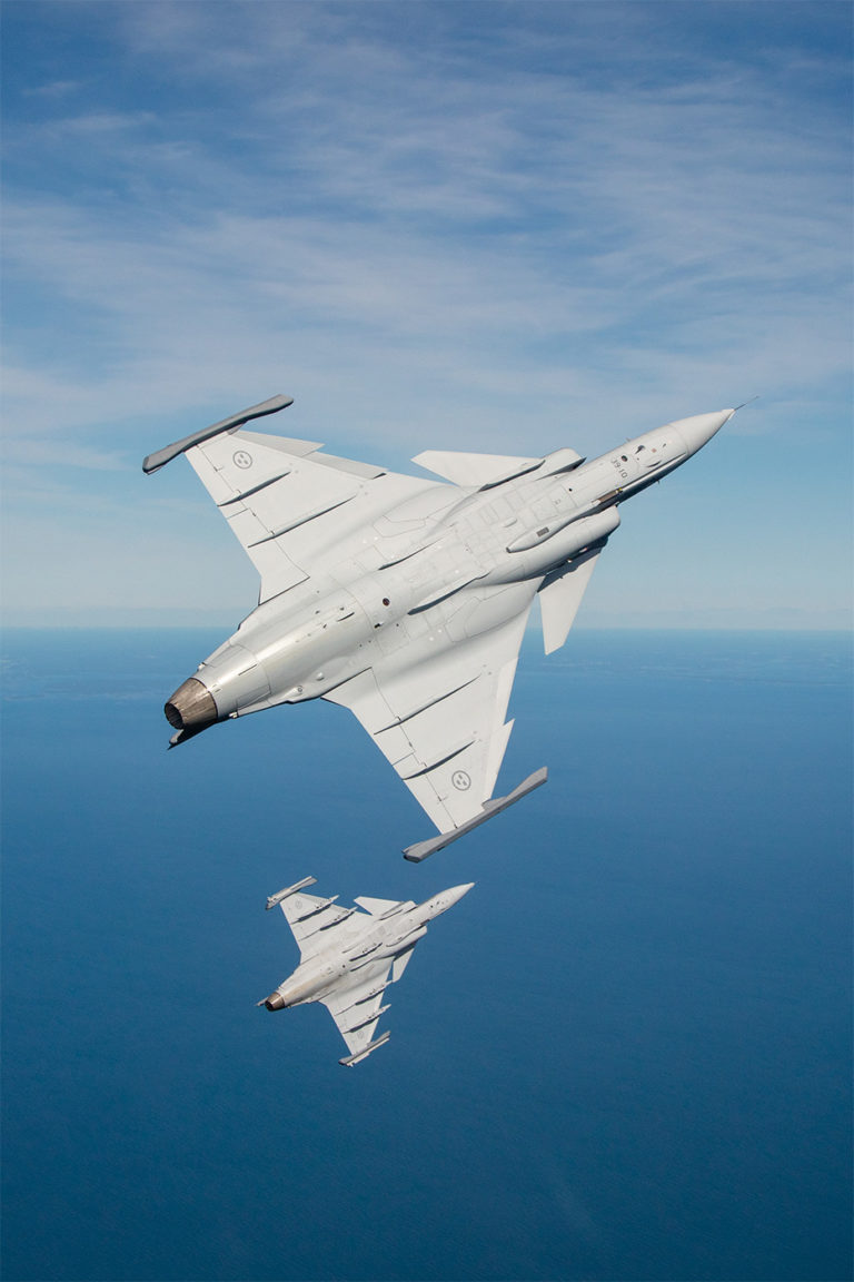 Saab Gripen E: Dark horse - Skies Mag