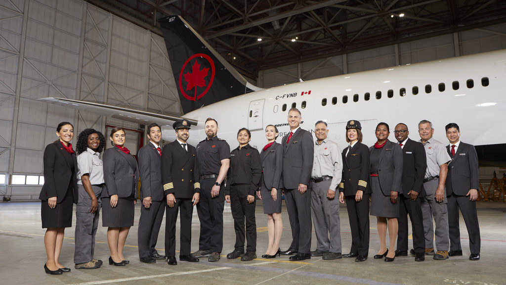 In selecting Air Canada, Mediacorp Canada Inc. cited the airline's continuing work to foster inclusiveness through numerous partnerships, its success outreaching directly to diverse communities when recruiting and other initiatives. Air Canada Photo