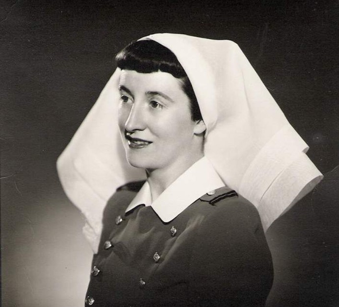 Grace MacEachern as a nursing sister. MacEachern Family Archives Photo