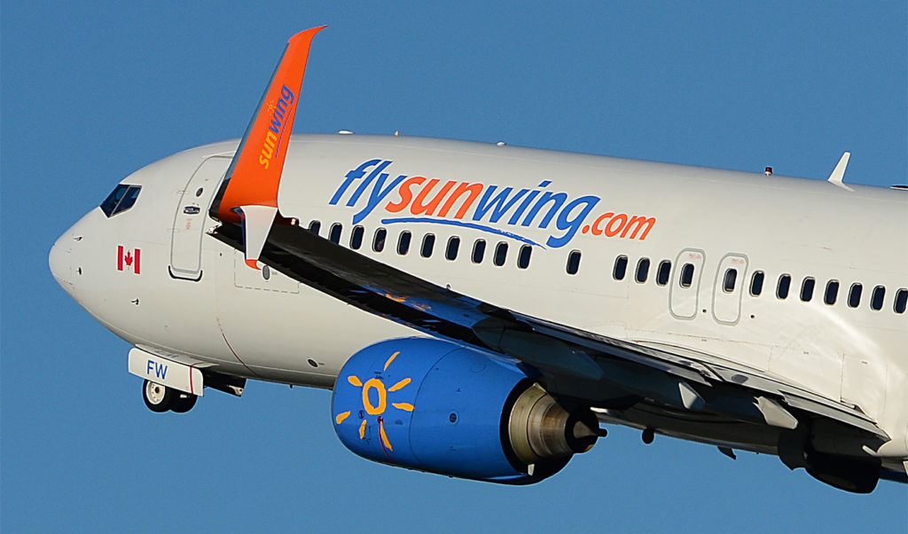 Sunwing has issued layoff notices to 470 pilots, as well as cabin crew, effective April 8. President Mark Williams said the airline is seeking government assistance. Eric Dumigan Photo
