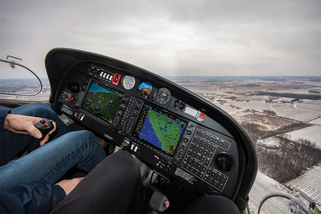 Garmin's G1000 NXi panel integrates the flight instruments, engine monitoring, navigation and abnormal/emergency annunciators.