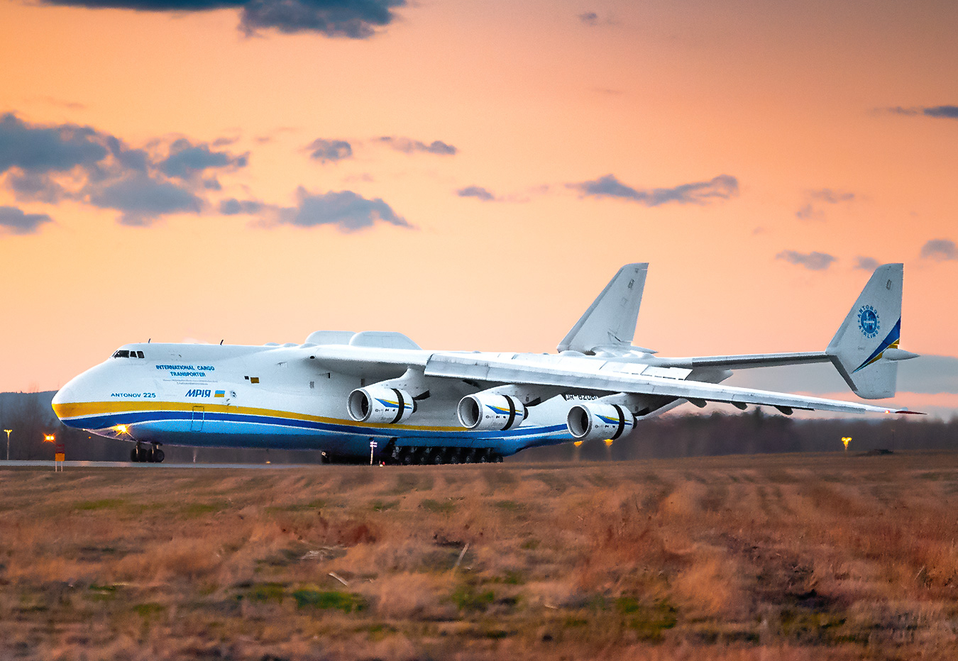 This was the Antonov An-225's first trip to Mirabel since 2012. Celian Genier/Nolinor Aviation Photo