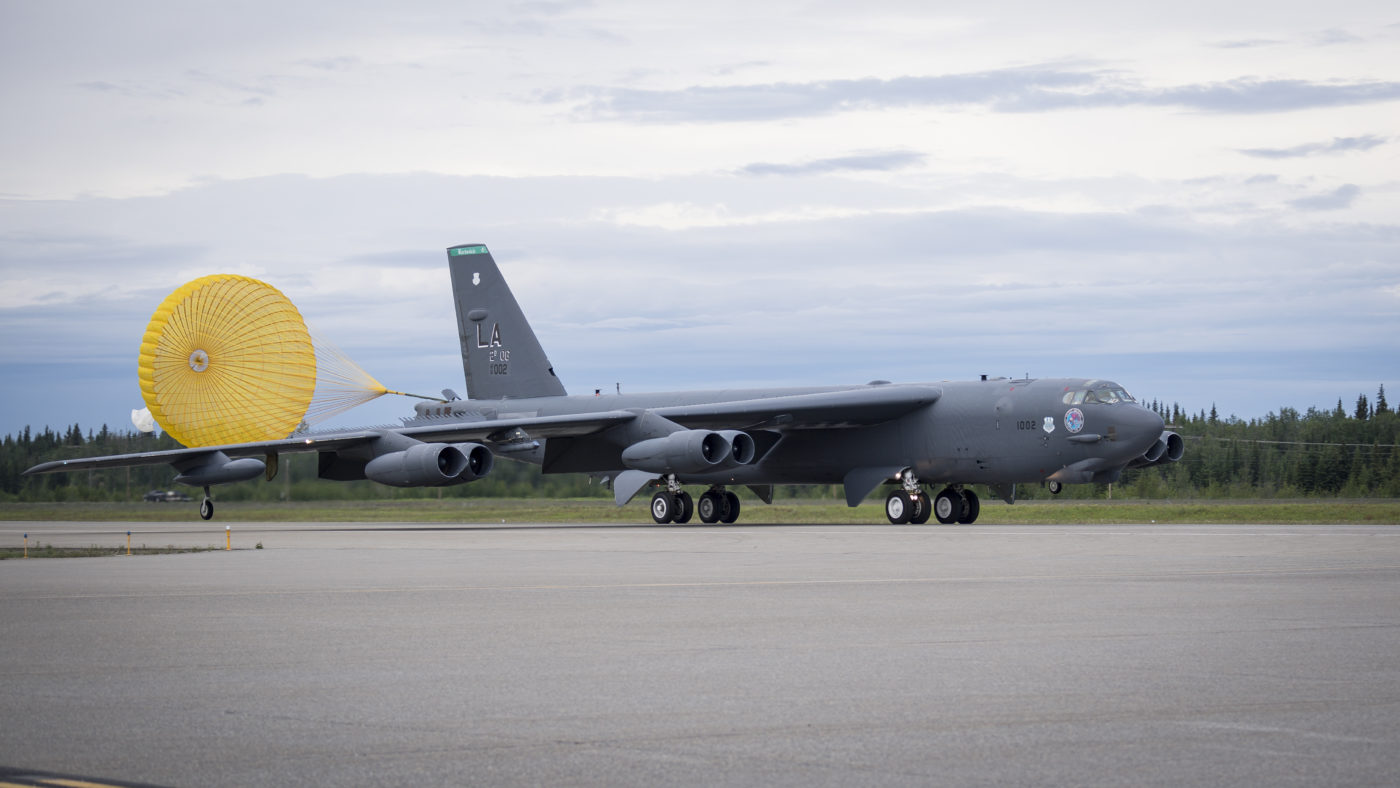 NORAD Deploys B-52s, F-22 Raptors And CF-188 Hornets To Alaska For ...