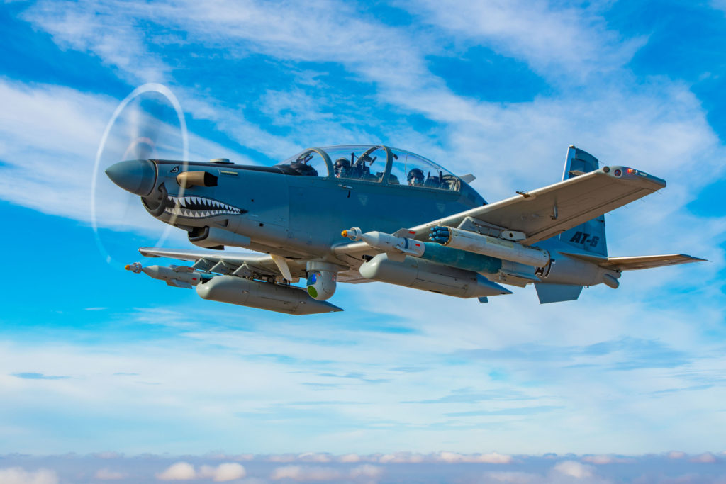 USAF receives first Beechcraft AT-6E Wolverine - Skies Mag