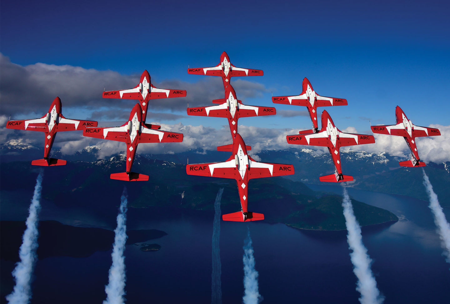 Golden anniversary the Canadian Forces Snowbirds Skies Mag