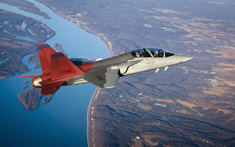 Saab Delivers For The T 7a Flight Test Program Skies Mag