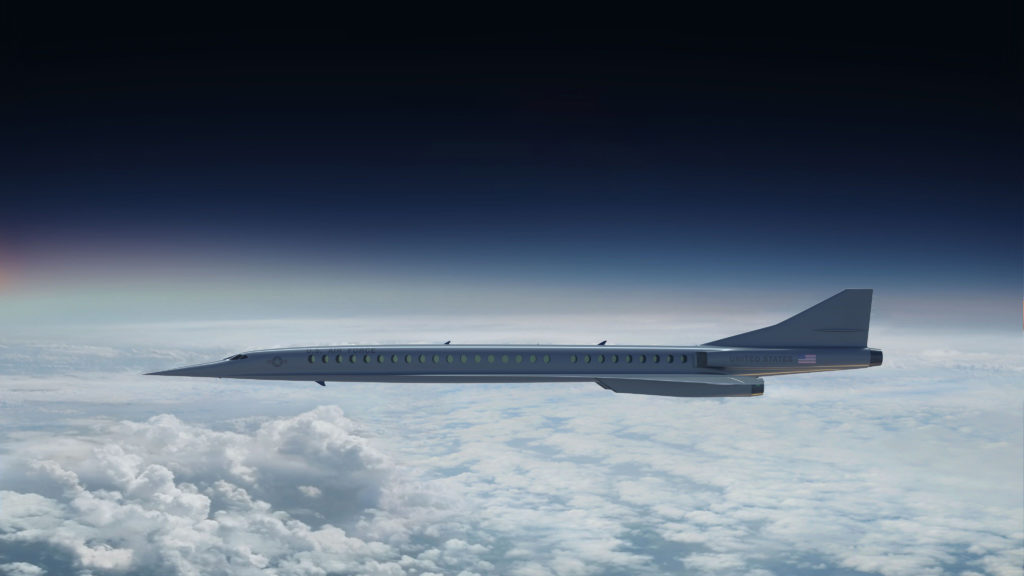 Boom Supersonic Overture commercial airliner