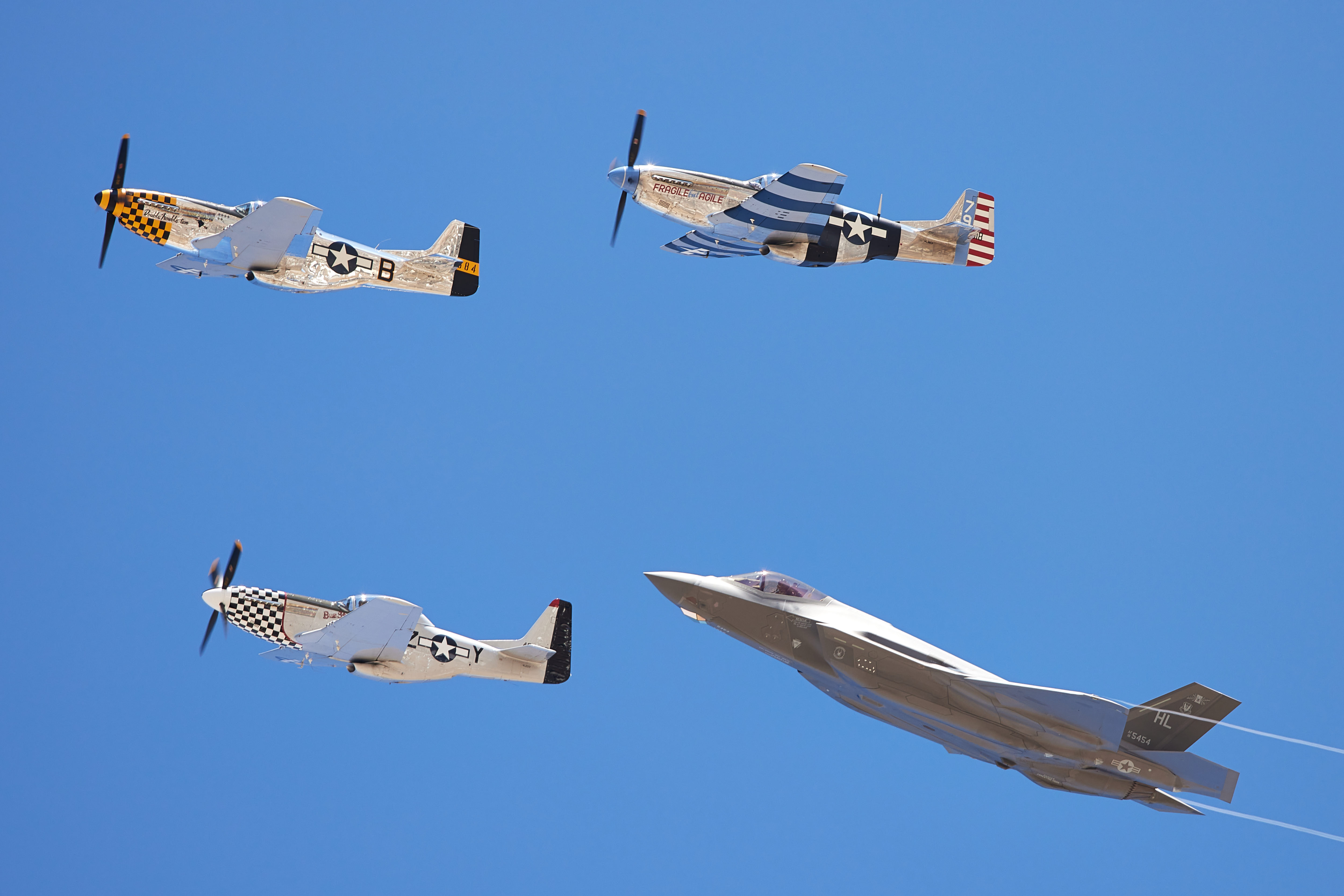 Air Force Heritage Flight to Conduct Super Bowl LVI Flyover