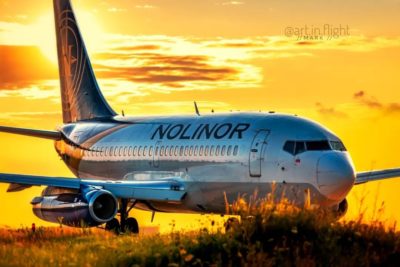Congratulations to our monthly photo contest winner, Mark Pearce, with his photo of Nolinor's classic 737 approaching runway 06L at YYZ just after sunrise.