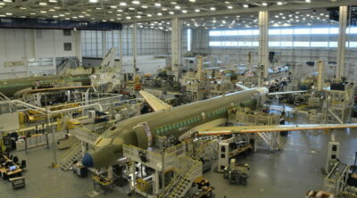 Airbus A220 final assembly line