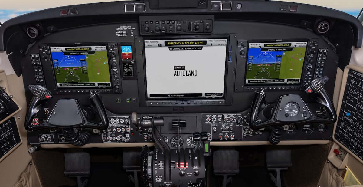 gift uddøde Adept Garmin Autoland and Autothrottle to become available for retrofit in select  Beechcraft King Air aircraft - Skies Mag