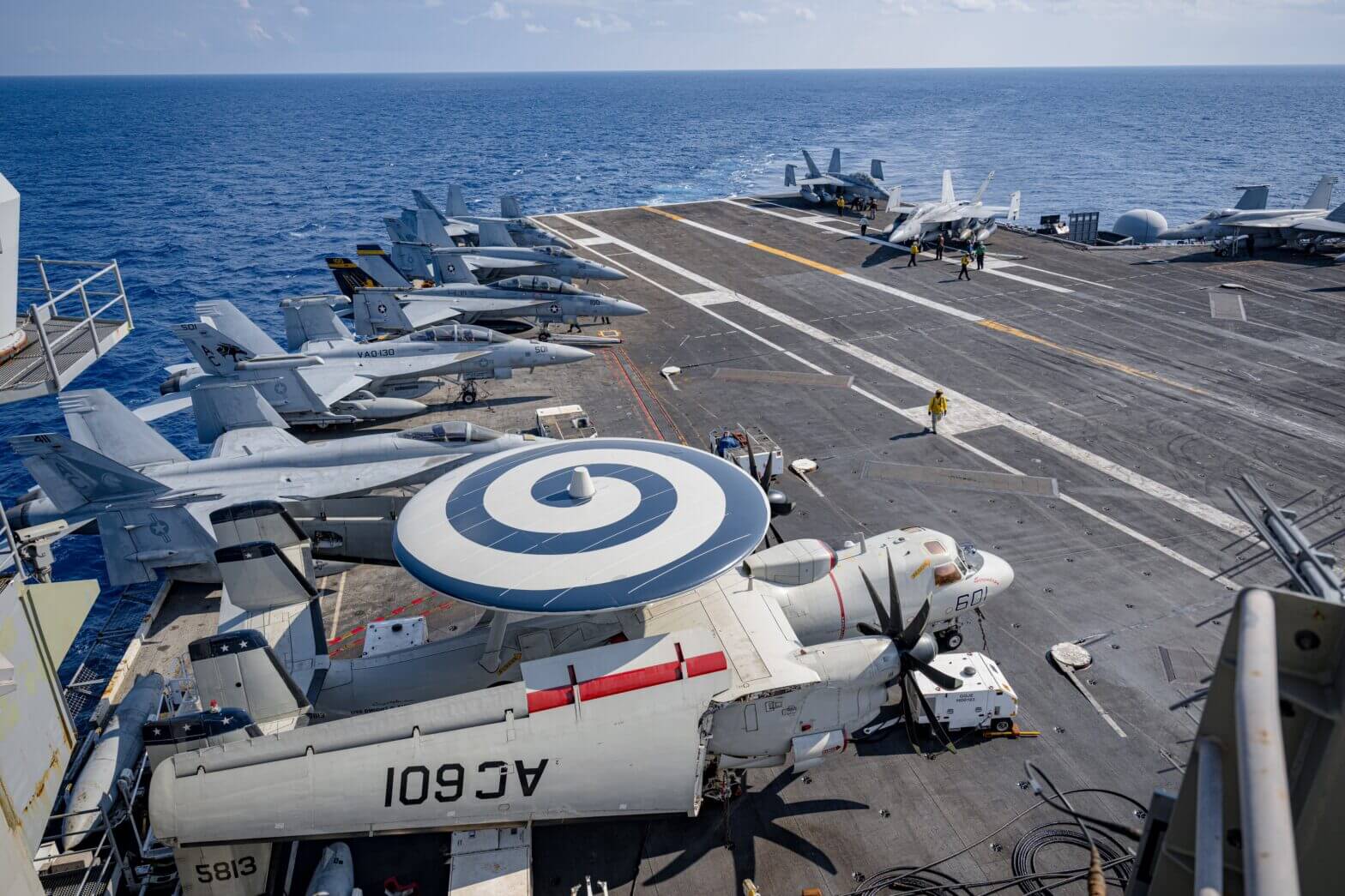 Photo feature: On board 'The Mighty Ike' with Carrier Strike Group 2 ...