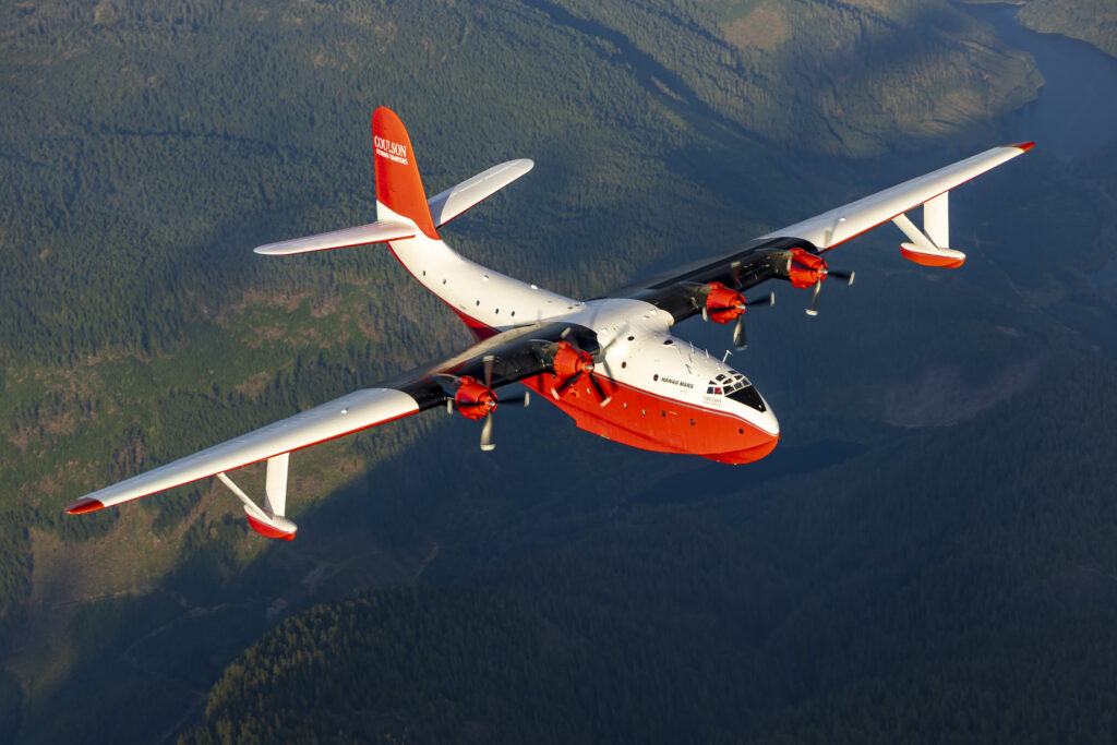 Hawaii Mars makes its final flight to rest at the BC Aviation Museum